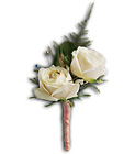 White Tie Boutonniere 